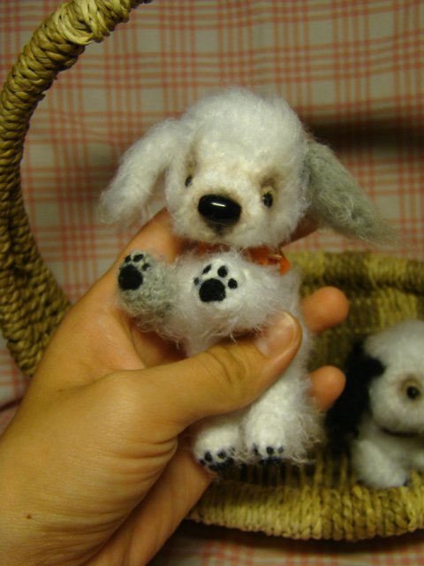 А у нас щенков корзинка! Авторские игрушки своими руками Ольги Чернухо (фото 9)