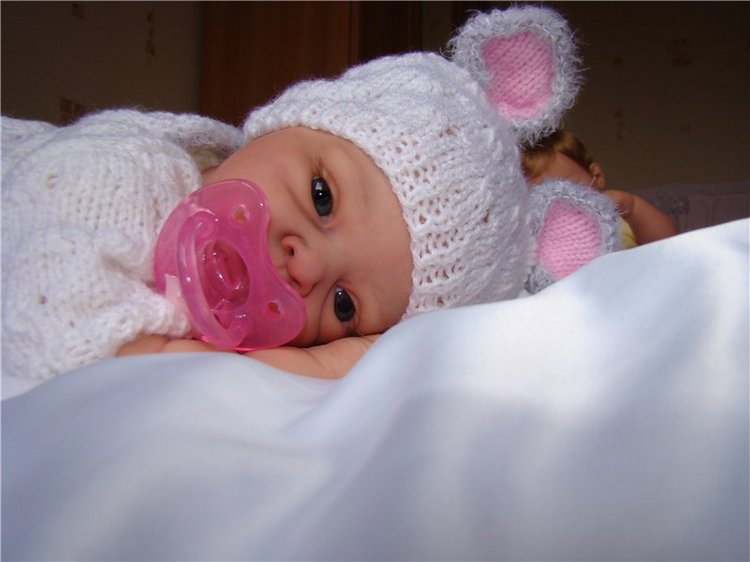 Моя "Мышка". Вязанный наряд для куклы-реборн Эмми (Сэмми А.Stoete)