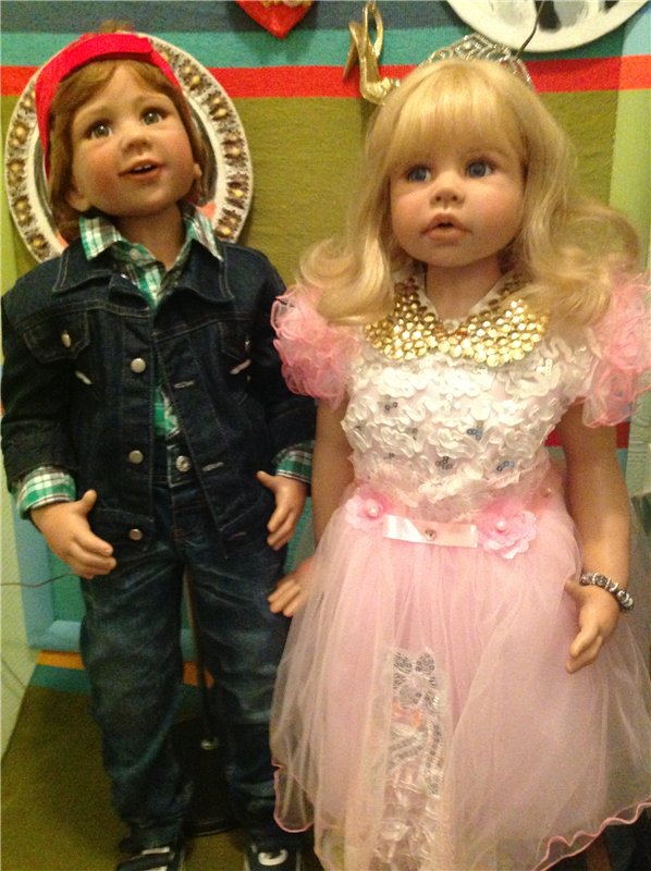 Просто так - моя коллекция кукол Моники Левениг