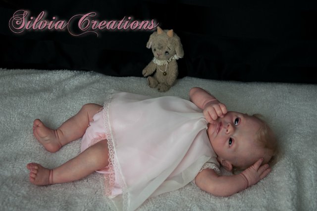 Молд с синдромом дауна PEBBLES в исполнении SILVIACREATIONS