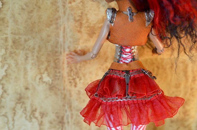 ООАК Клодин (Clawdeen Wolf) из Monster High (фото 6)