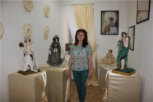 "Кукольный вернисаж". V выставка авторских кукол и медведей Тедди в Нижнем Новгороде 2014