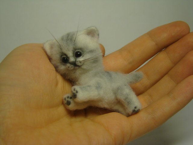 Пушистое чудо. Авторская игрушка валянием Ольги Чернухо (фото 7)