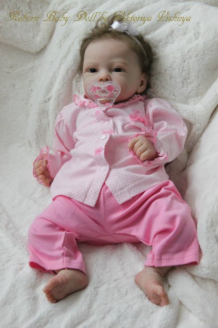 Кайли... Куколка реборн Виктории Вишни