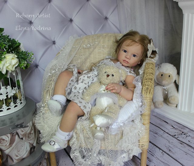 Сестрички. Куклы реборн Елены Ядриной (фото 6)