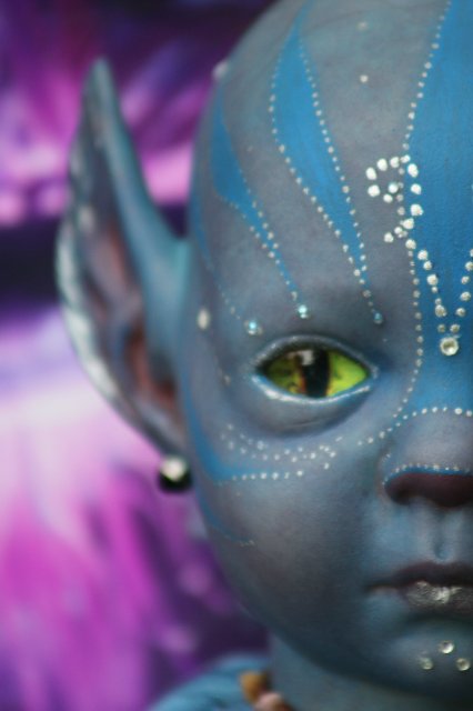 Аватарёнок Вишно (защитник) - кукла от Элины Кудрявцевой