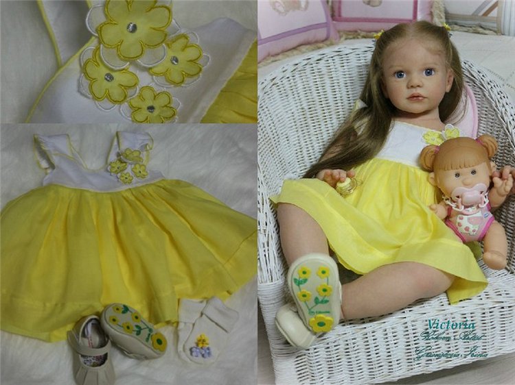 Еще немного о Виктории. Кукла реборн Гринистовой Ирины