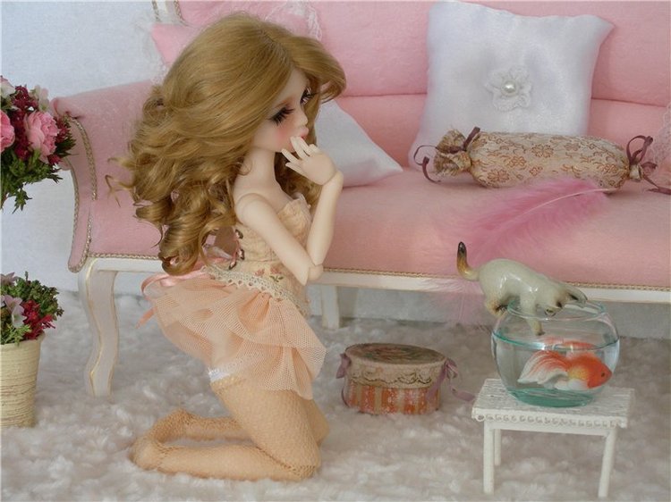 Прекрасной юности волшебные мгновения... Маленькая Антуанетта (Khöl от Dust of Dolls)