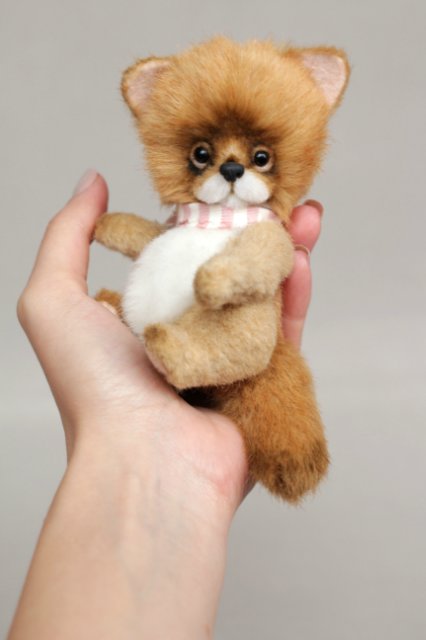 Лисёнок Василий. Игрушка ручной работы