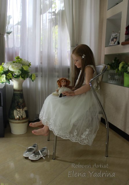 Эва и Анжела. Часть первая - Девочки. Куклы реборн Елены Ядриной