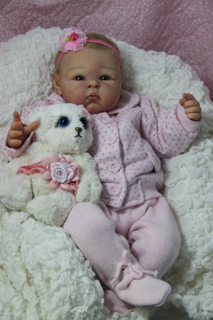 Пышка Пэрис. Куколка реборн Виктории Вишни