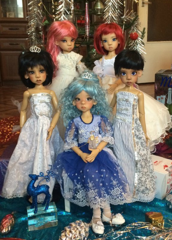 Рождество и куклы Кае Виггс