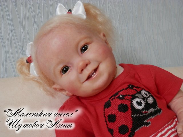 Божья коровка по имени Эмилия. Кукла реборн Шутовой Анны
