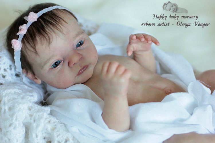 Моя Кирочка. Ненаглядная моя крошечка. Кукла реборн Олеси Венгер