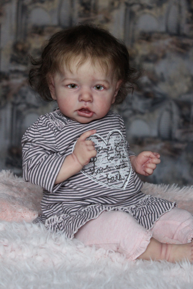 Сашулька номер два. Кукла реборн Светланы Преображенской