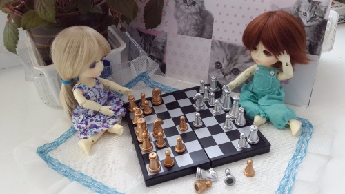 ... поиграем в шахматы — Куклы Latidoll (Лати): BJD (БЖД) (фото 6)