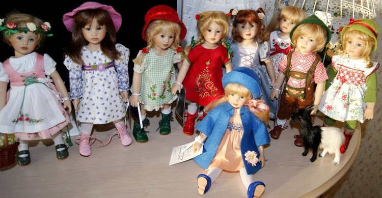 Плюшек много не бывает - маленькие принцессы от Heidi Plusczok