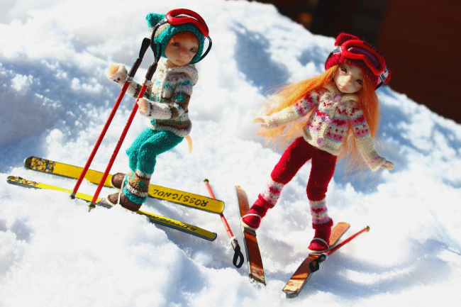 Как Фиби и Остин зиму зимовали. Часть 1: Буковель, Масленица (фото 9)