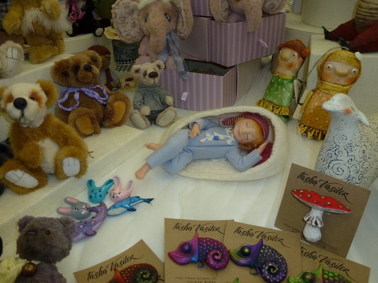 Весенний Бал Кукол на Тишинке: Куклы