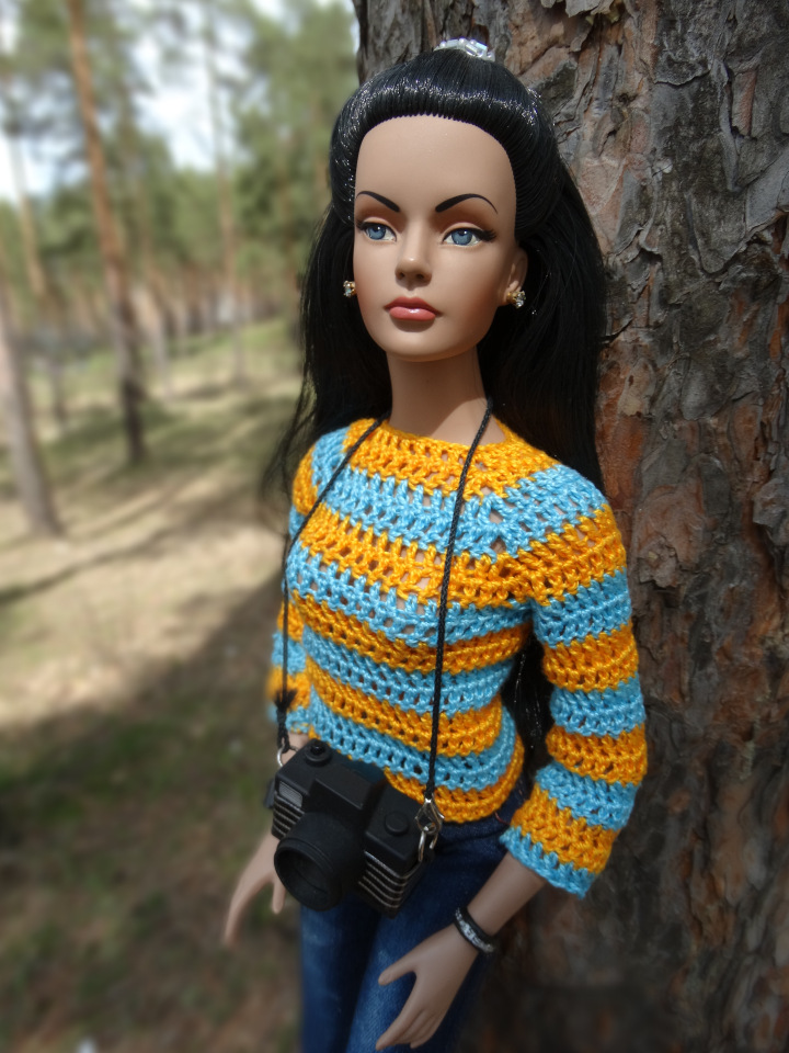 Tonner dolls. Тоннерки на природе (фото 9)