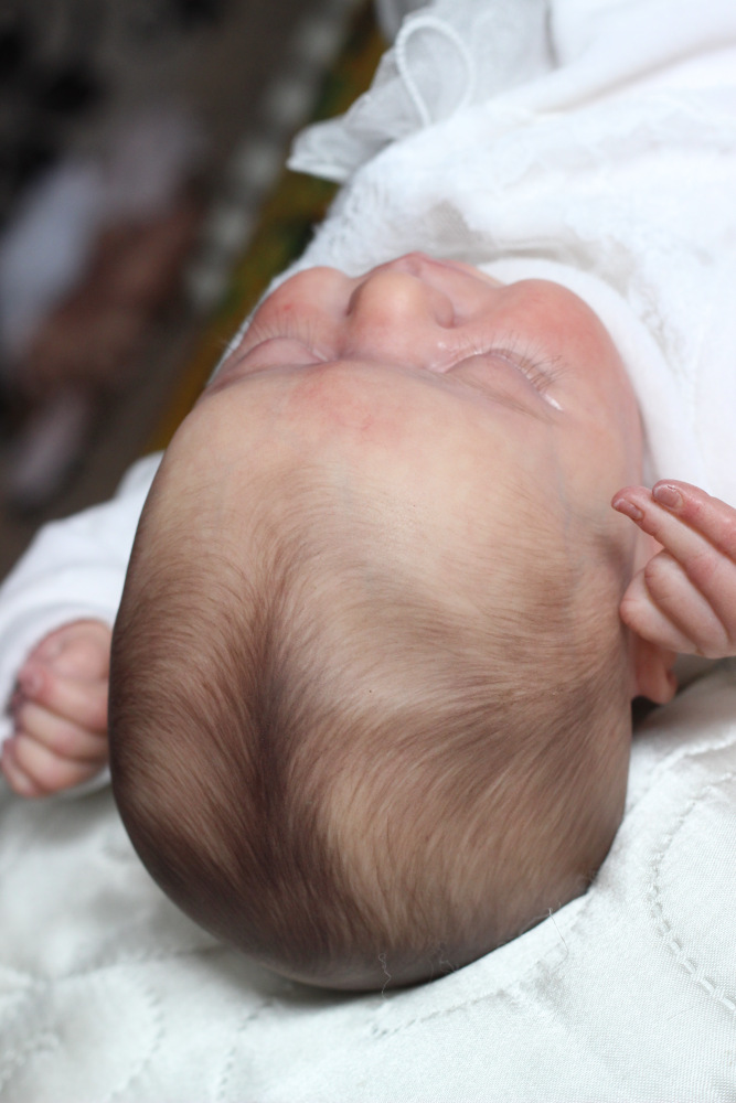 Новорожденная девочка. Кукла реборн Светланы Преображенской