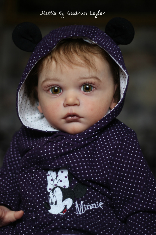 Еще раз Мышка. Mattia by Gudrun Legler. Кукла реборн Преображенской Светланы