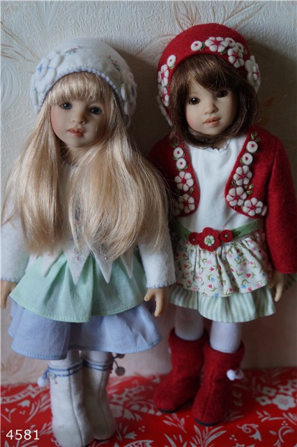 Роза белая, Роза алая — Куклы Heidi Plusczok (Хайди/Хейди Плюсчок) — фото (фото 9)