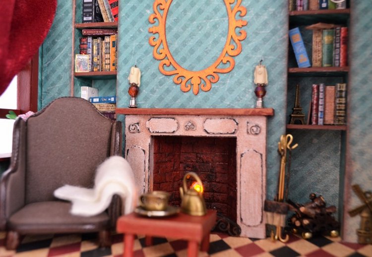 Румбокс "Библиотека" Шкатулка + Ночник