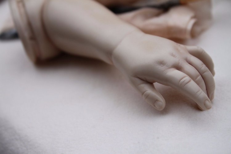 Процесс создания фарфоровых кукол - Джинн Гросс (Jeanne Gross). Часть первая - младенцы (фото 6)