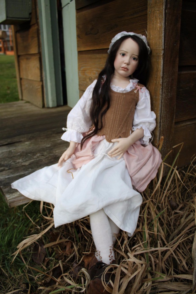 Процесс создания фарфоровых кукол - Джинн Гросс (Jeanne Gross). Часть пятая: Машина времени