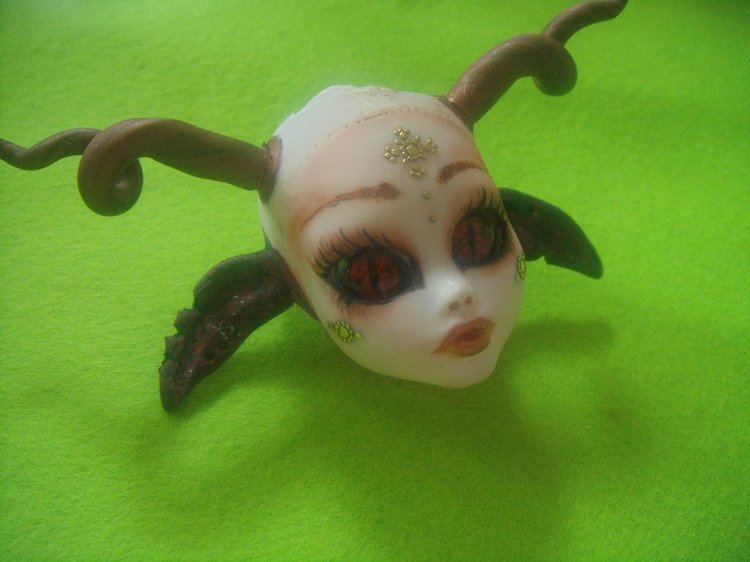 Кукольный эксперимент 5.3: модификация Monster High. Мэйк (ООАК). МК