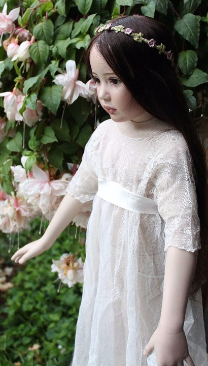 Процесс создания фарфоровых кукол - Джинн Гросс (Jeanne Gross). Часть третья: Стефани (Stephanie). Вишенка на торте