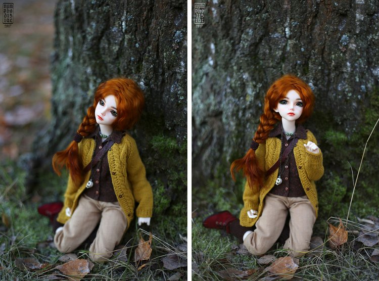 Мирвен в парке в последние дни осени (фото 3)