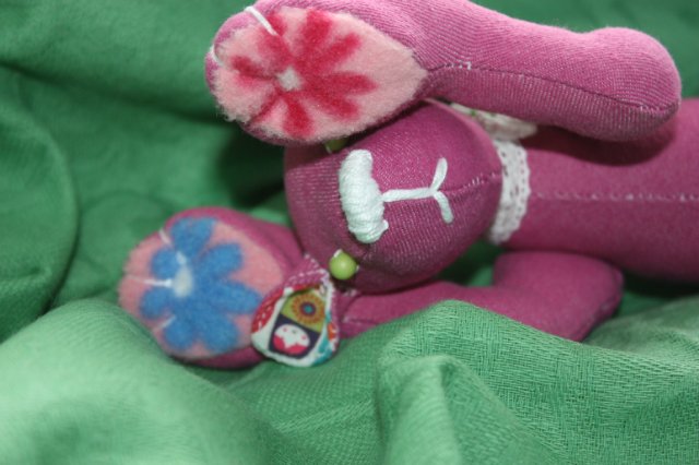 Мишка Матрёшка — Текстильные игрушки и примитивы: кофейные (фото 4)