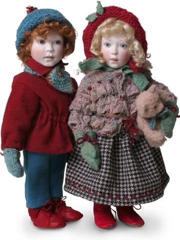 Куклы и аксессуары от супружеской пары Линн и Майкл Роше (Lynne and Michael Roche)