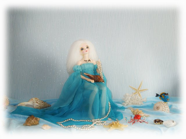 Морская нимфа — Одежда и обувь для кукол BJD (БЖД): 1/3