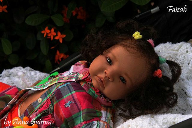 Интересная мулаточка,на основе молда шаян (фото 4)