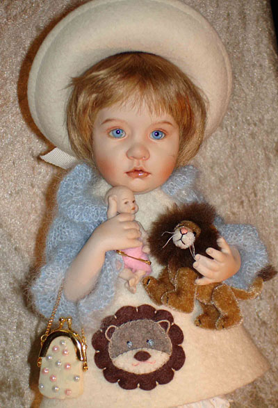 Замечательная коллекция кукол известного мастера. Авторские куклы Beatrice Perini dolls, Беатрис Перини