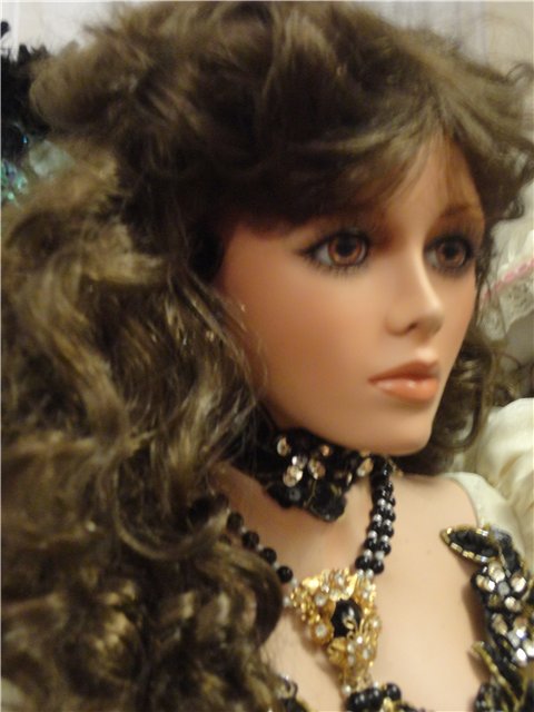 Я назвала ее Золотая Звезда. Фарфоровая кукла от Русти (фото 5)