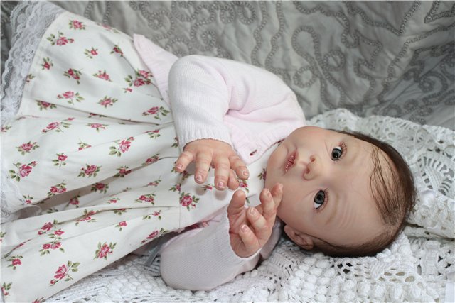 Кукла реборн Олеся - моя маленькая принцесса | Бэйбики Кукла реборн Олеся - моя маленькая принцесса (фото 4)