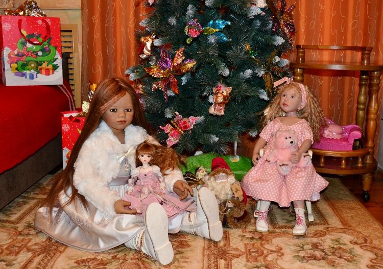 Наша новогодняя елка! Кукольная коллекция