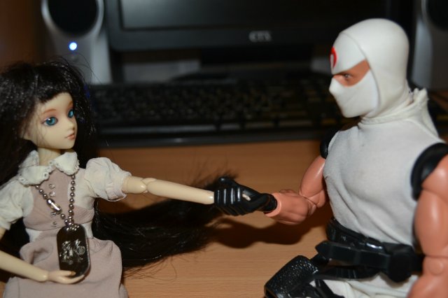 Драма, разыгравшаяся на моем столе. Вия - девушка J-doll от Jun Planning и Киншин (Сердце меча) от Hasbro | Бэйбики Драма, разыгравшаяся на моем столе. Вия - девушка J-doll от Jun Planning и Киншин (Сердце меча) от Hasbro