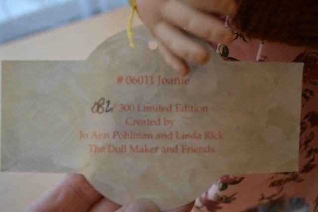 Малышка Джоан (Joanie) от Линды Рик и Джо Эн Полман (Jo Ann Pohlman, Linda Rick) (фото 7)