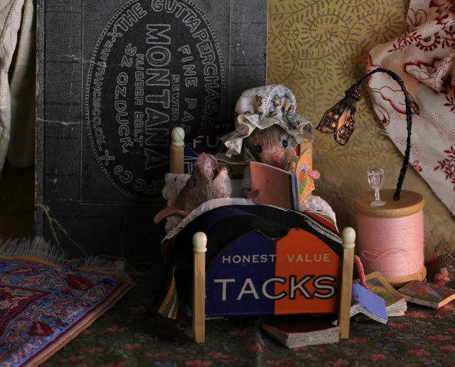 Мышиный дом или Жизнь замечательных мышей. Авторские игрушки в книжной иллюстрации. Мэгги Руди (Maggie Rudy) - "Mouses