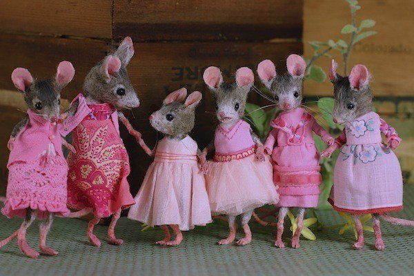 игрушки - мыши - Мэгги Руди, Maggie Rudy Mouses