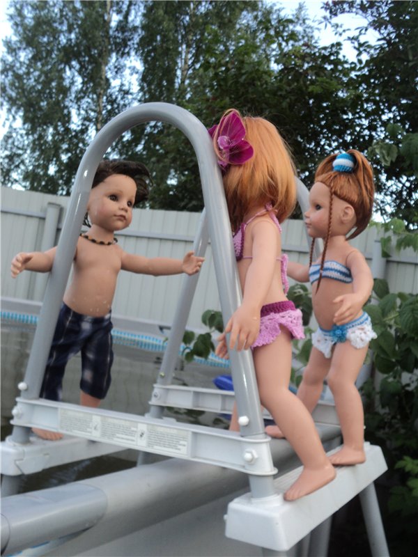 Ждем лета и верим в чудо! Куклы Готц и наряды