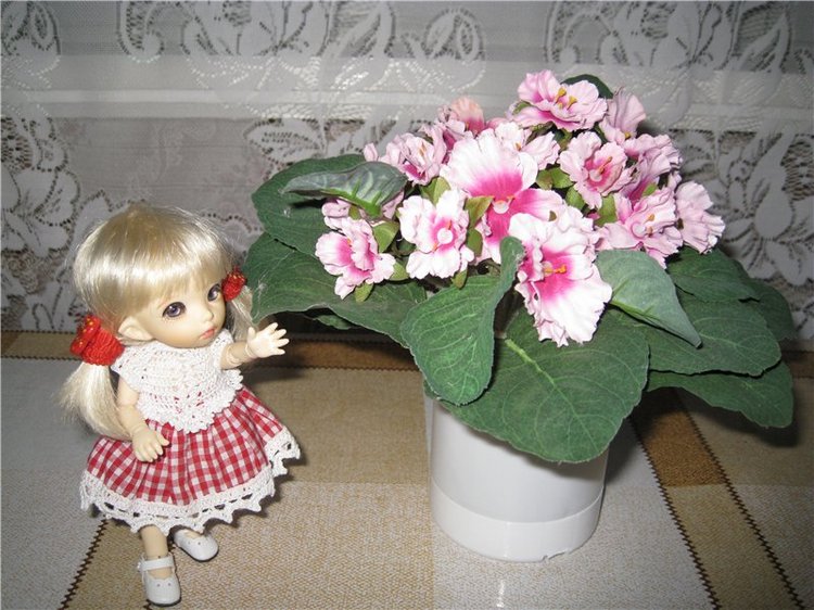 Маленькая дачница Элис. Кукла БЖД Пукифи Анте