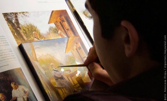 Усмотри тропинку в сказку или Здесь русский дух, здесь Русью пахнет. Федоскинская лаковая миниатюра