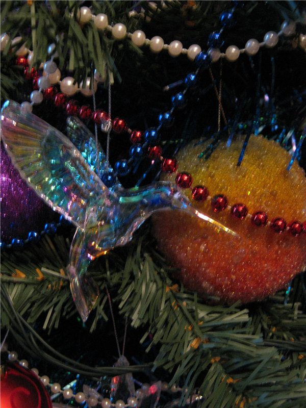 Фигурки изо "льда" (елочные игрушки 21 века)