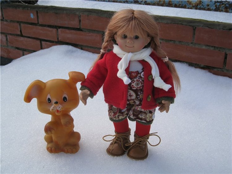 Праздничный день! Кукла от Rosemarie Anna Muller (фото 3)